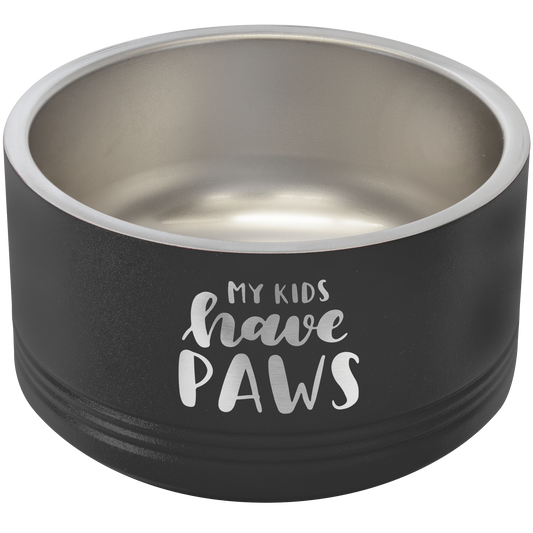 Double Insulated Pet Bowl Personalized with Your Pets Name