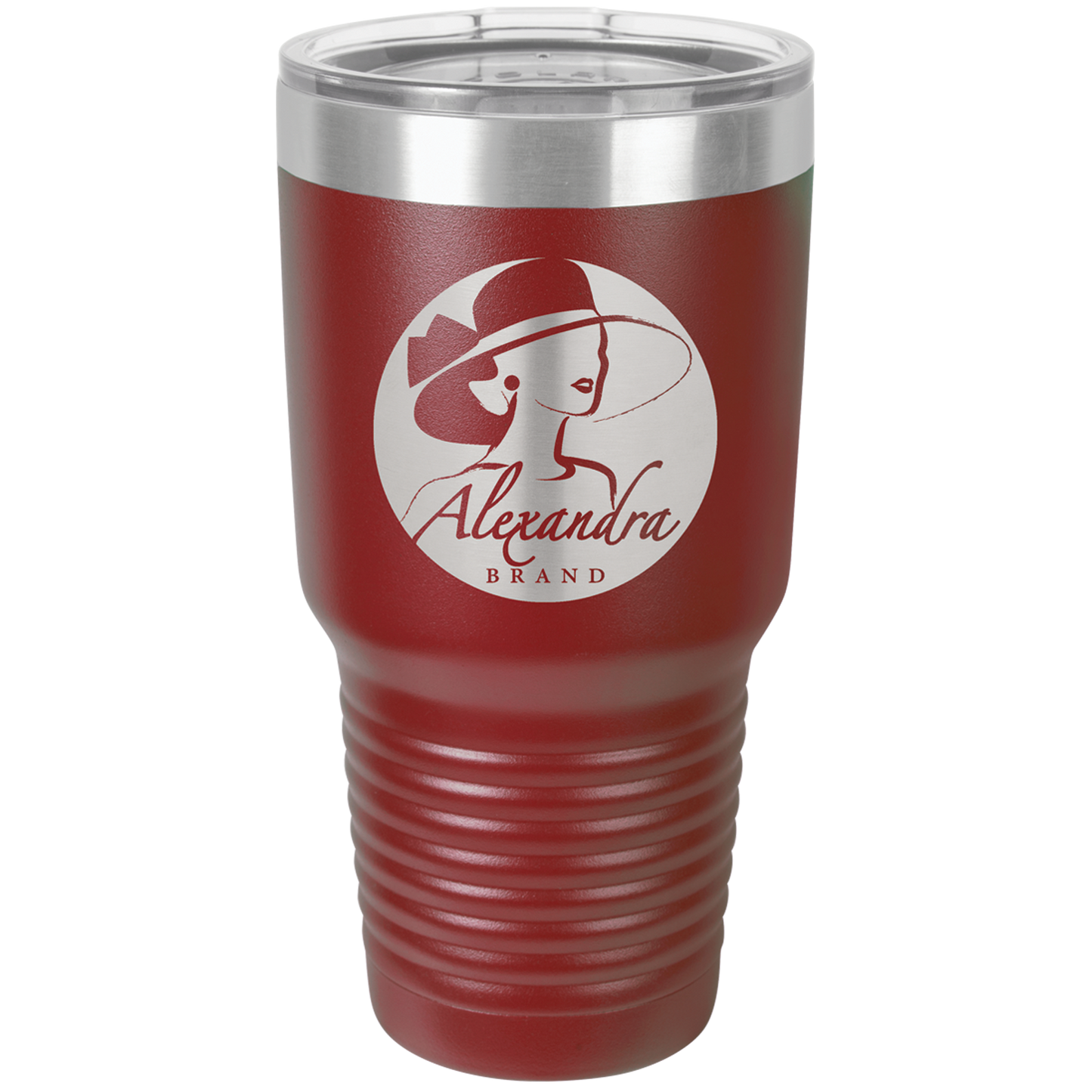 Custom Tumblers Engraved With Your Logo Or Design - Free Slider Lid Upgrade