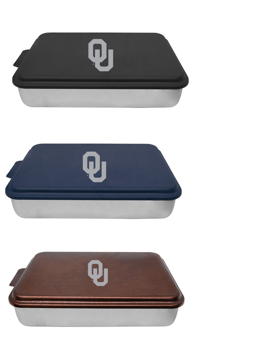 OSU/OU themed 9” x 13” Custom Engraved Cake Pan Aluminum,